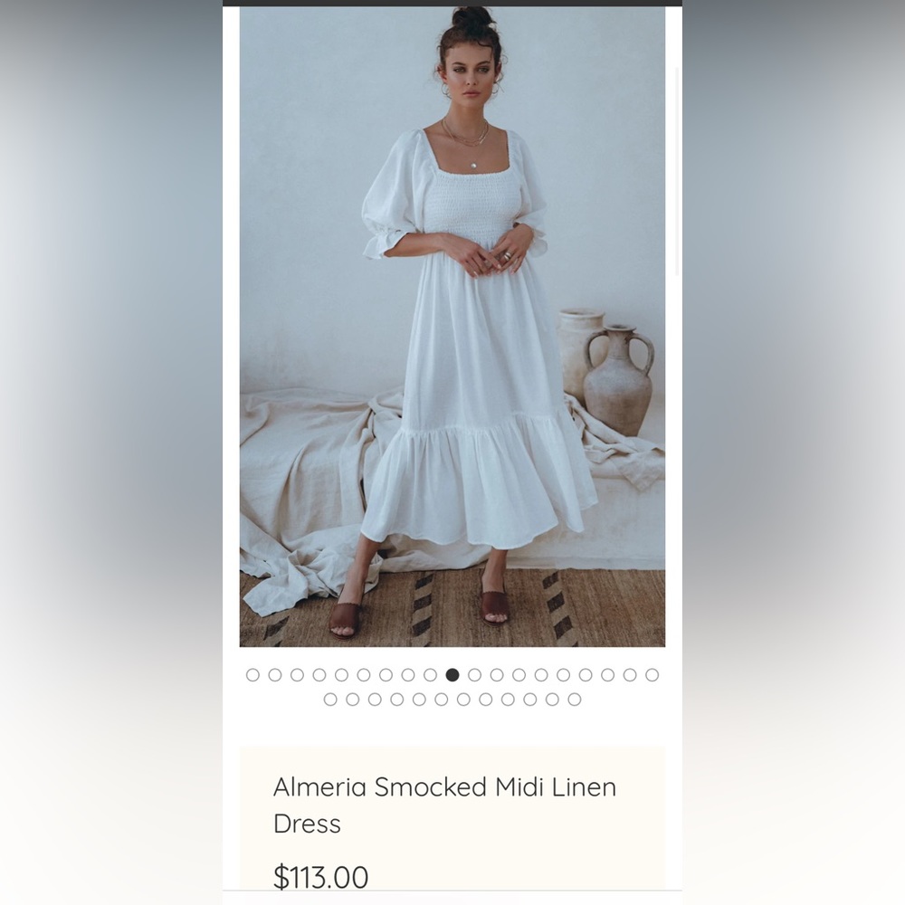 Linen dress